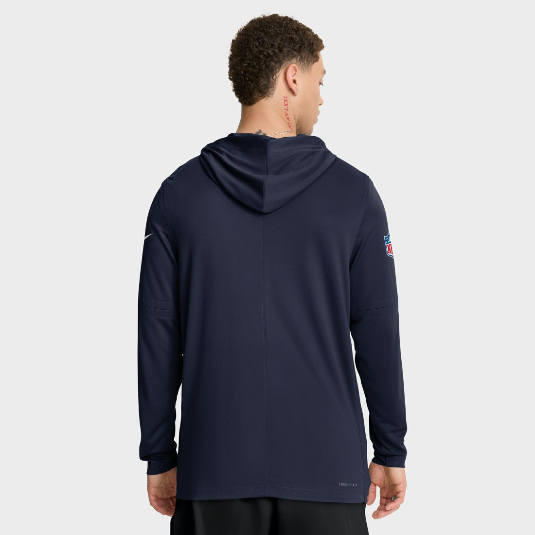 Tennessee Titans Sideline Pure Fury Performance Long Sleeve Hoodie T-Shirt - Navy | Nike online