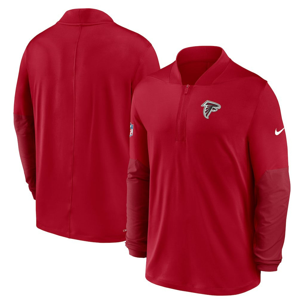 Atlanta Falcons Sideline Dri-FIT Half-Zip Pullover - Red | Nike outlet