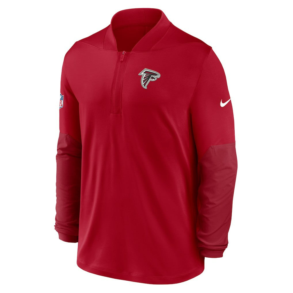 Atlanta Falcons Sideline Dri-FIT Half-Zip Pullover - Red | Nike outlet