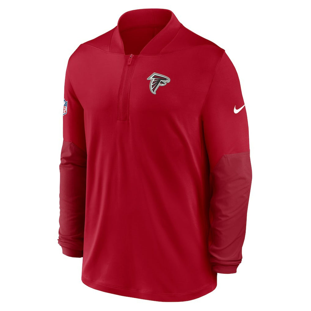 Atlanta Falcons Sideline Dri-FIT Half-Zip Pullover - Red | Nike outlet