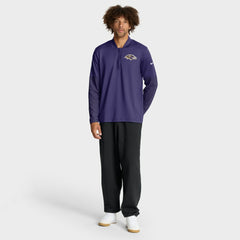Baltimore Ravens Sideline Dri-FIT Half-Zip Pullover - Purple | Nike for sale