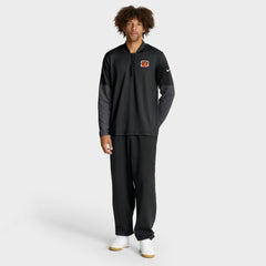 Cincinnati Bengals Sideline Dri-FIT Half-Zip Pullover - Black | Nike outlet