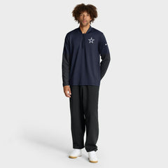 Dallas Cowboys Sideline Dri-FIT Half-Zip Pullover - Navy | Nike for sale