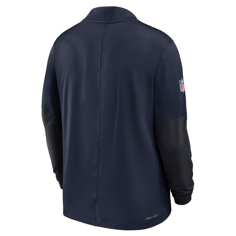 Dallas Cowboys Sideline Dri-FIT Half-Zip Pullover - Navy | Nike for sale