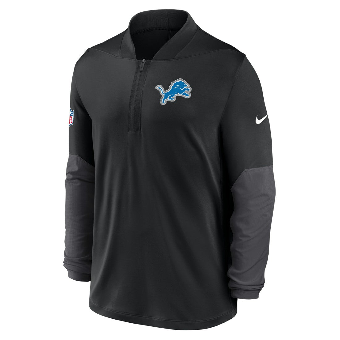 Detroit Lions Sideline Dri-FIT Half-Zip Pullover - Black | Nike sale