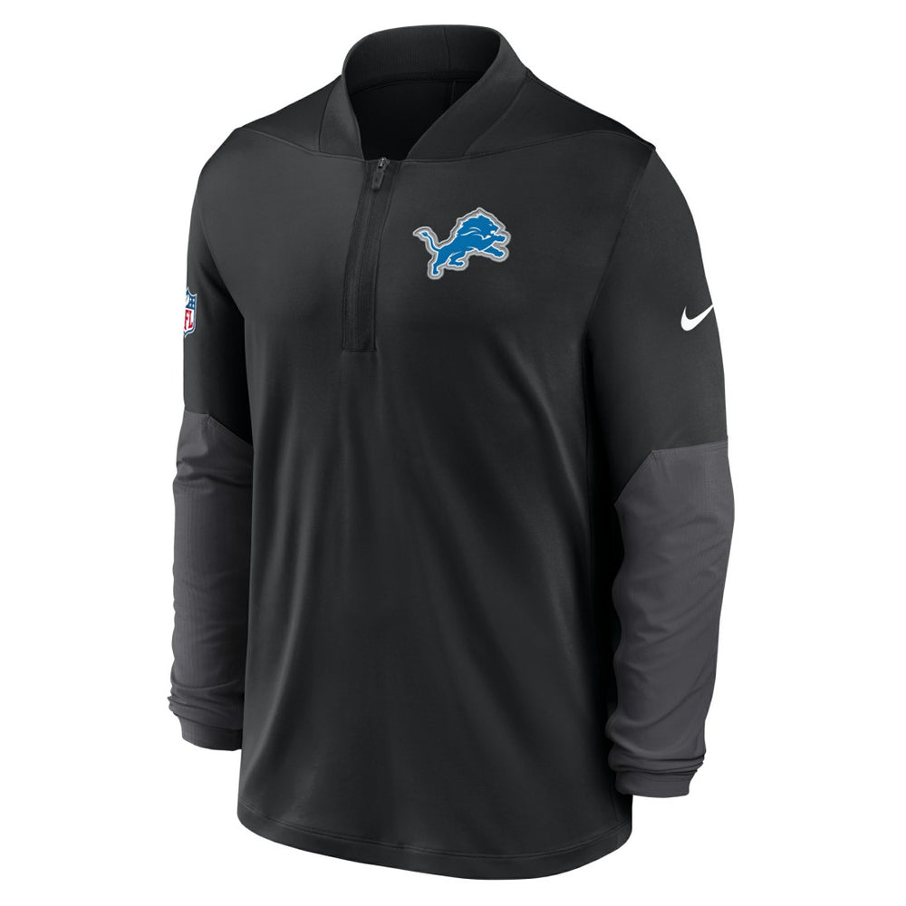 Detroit Lions Sideline Dri-FIT Half-Zip Pullover - Black | Nike sale