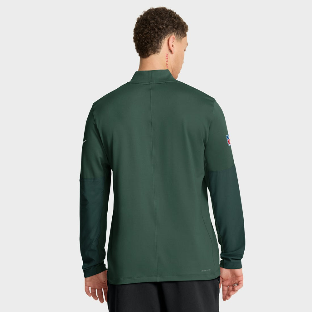 Green Bay Packers Sideline Dri-FIT Half-Zip Pullover - Green | Nike on sale