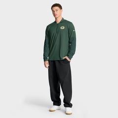 Green Bay Packers Sideline Dri-FIT Half-Zip Pullover - Green | Nike on sale