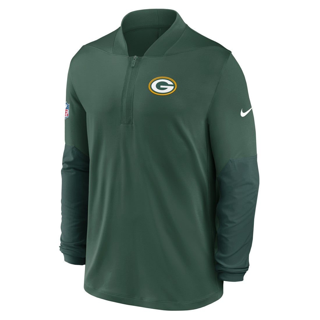 Green Bay Packers Sideline Dri-FIT Half-Zip Pullover - Green | Nike on sale