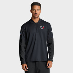 Houston Texans Sideline Dri-FIT Half-Zip Pullover - Navy | Nike for sale