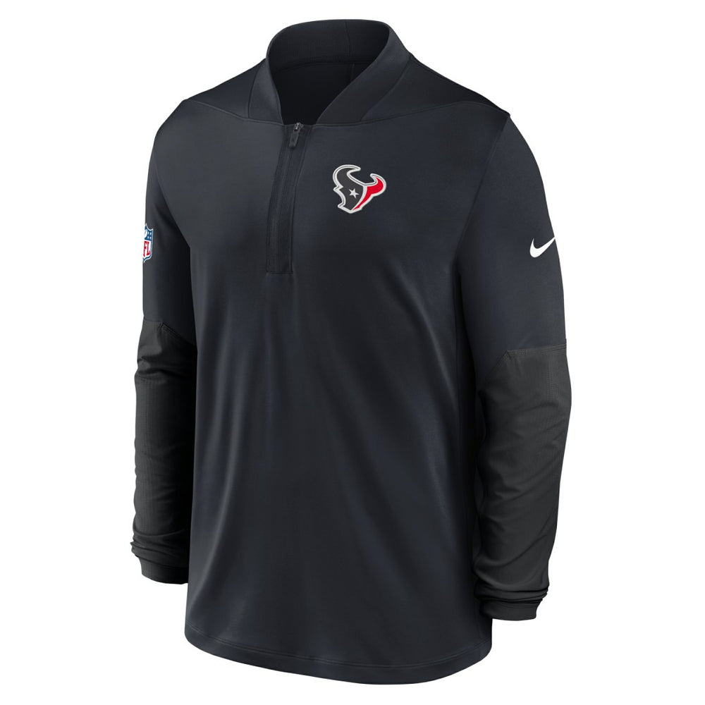 Houston Texans Sideline Dri-FIT Half-Zip Pullover - Navy | Nike for sale