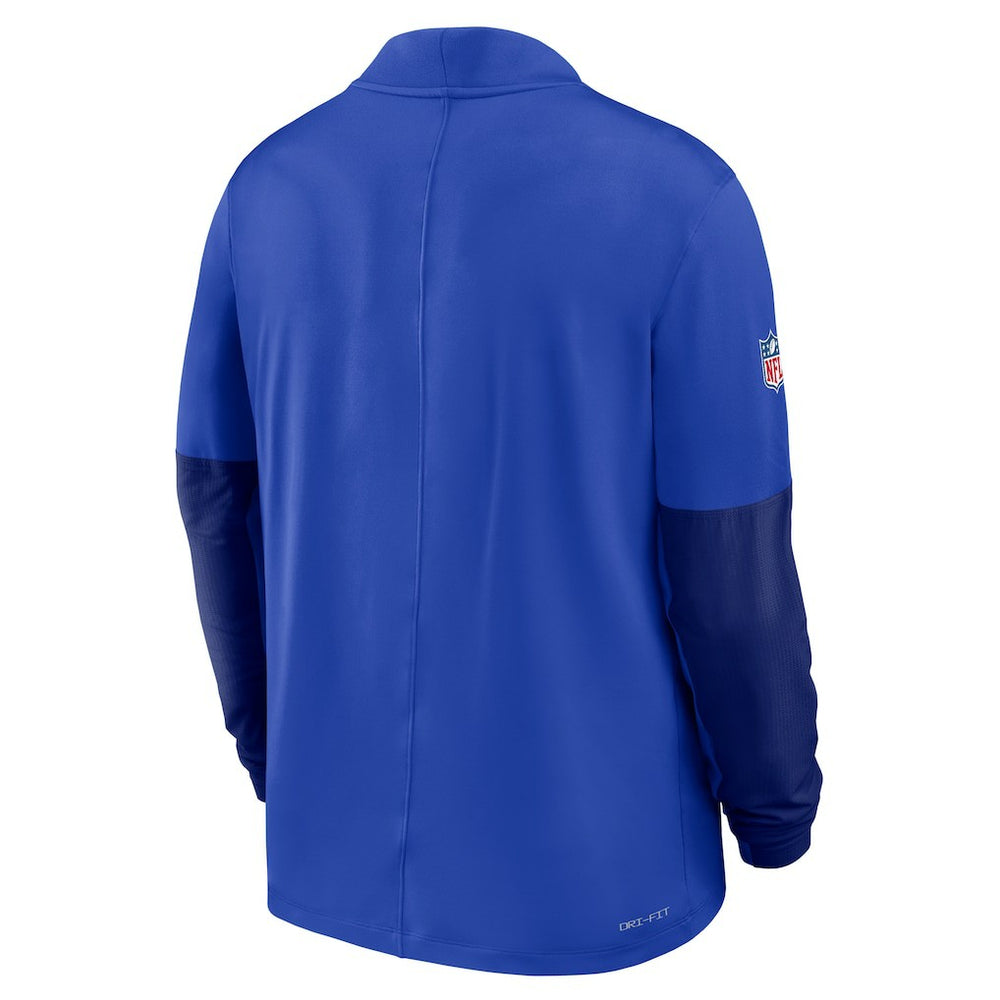 Los Angeles Rams Sideline Dri-FIT Half-Zip Pullover - Royal | Nike on sale