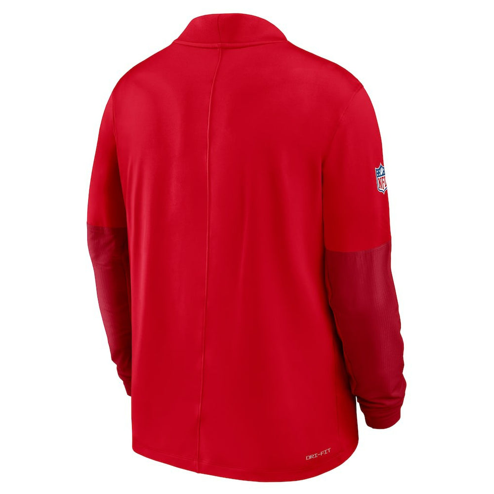 New England Patriots Sideline Dri-FIT Half-Zip Pullover - Red | Nike online