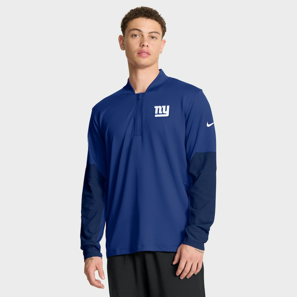 New York Giants Sideline Dri-FIT Half-Zip Pullover - Royal | Nike outlet