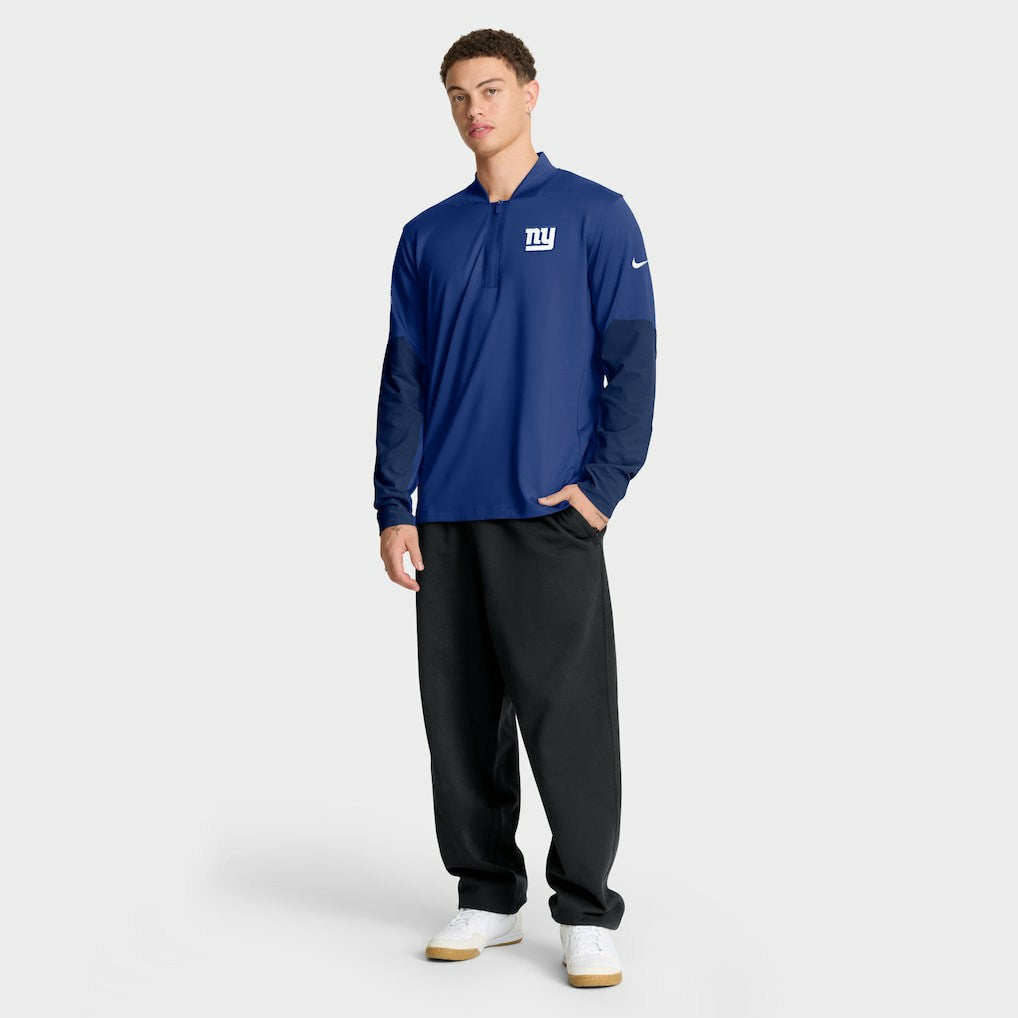 New York Giants Sideline Dri-FIT Half-Zip Pullover - Royal | Nike outlet
