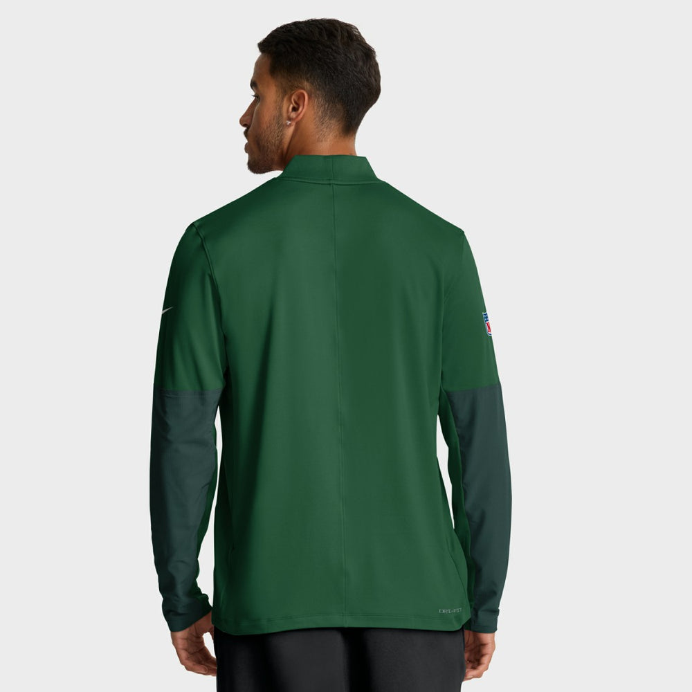 New York Jets Sideline Dri-FIT Half-Zip Pullover - Green | Nike outlet