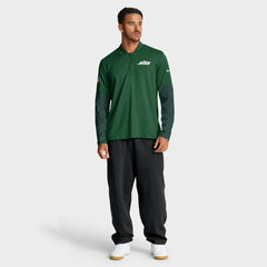New York Jets Sideline Dri-FIT Half-Zip Pullover - Green | Nike outlet