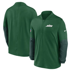 New York Jets Sideline Dri-FIT Half-Zip Pullover - Green | Nike outlet