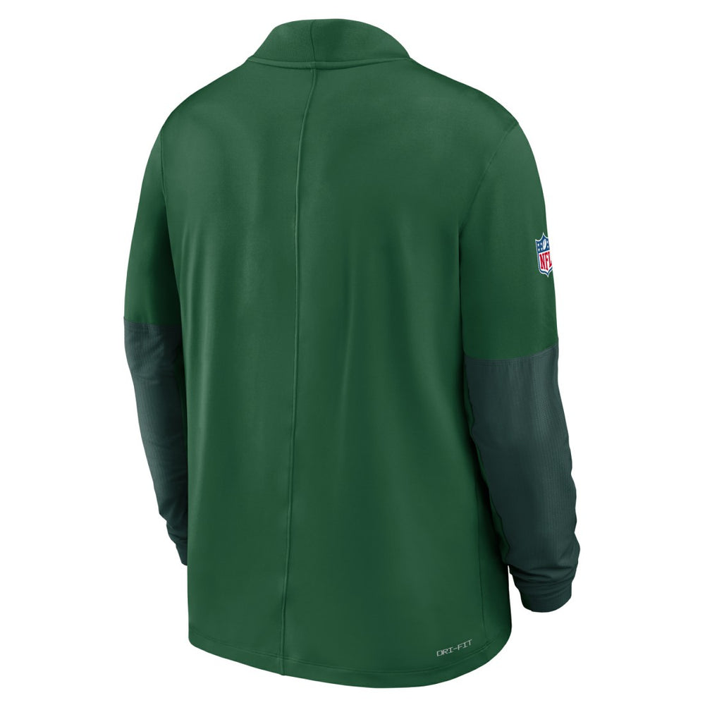 New York Jets Sideline Dri-FIT Half-Zip Pullover - Green | Nike outlet