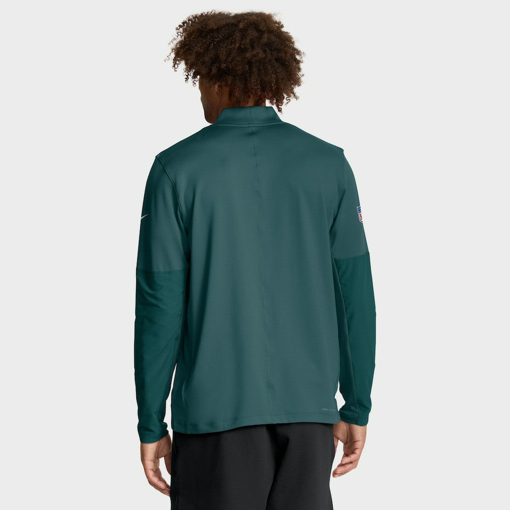 Philadelphia Eagles Sideline Dri-FIT Half-Zip Pullover - Green | Nike cheap