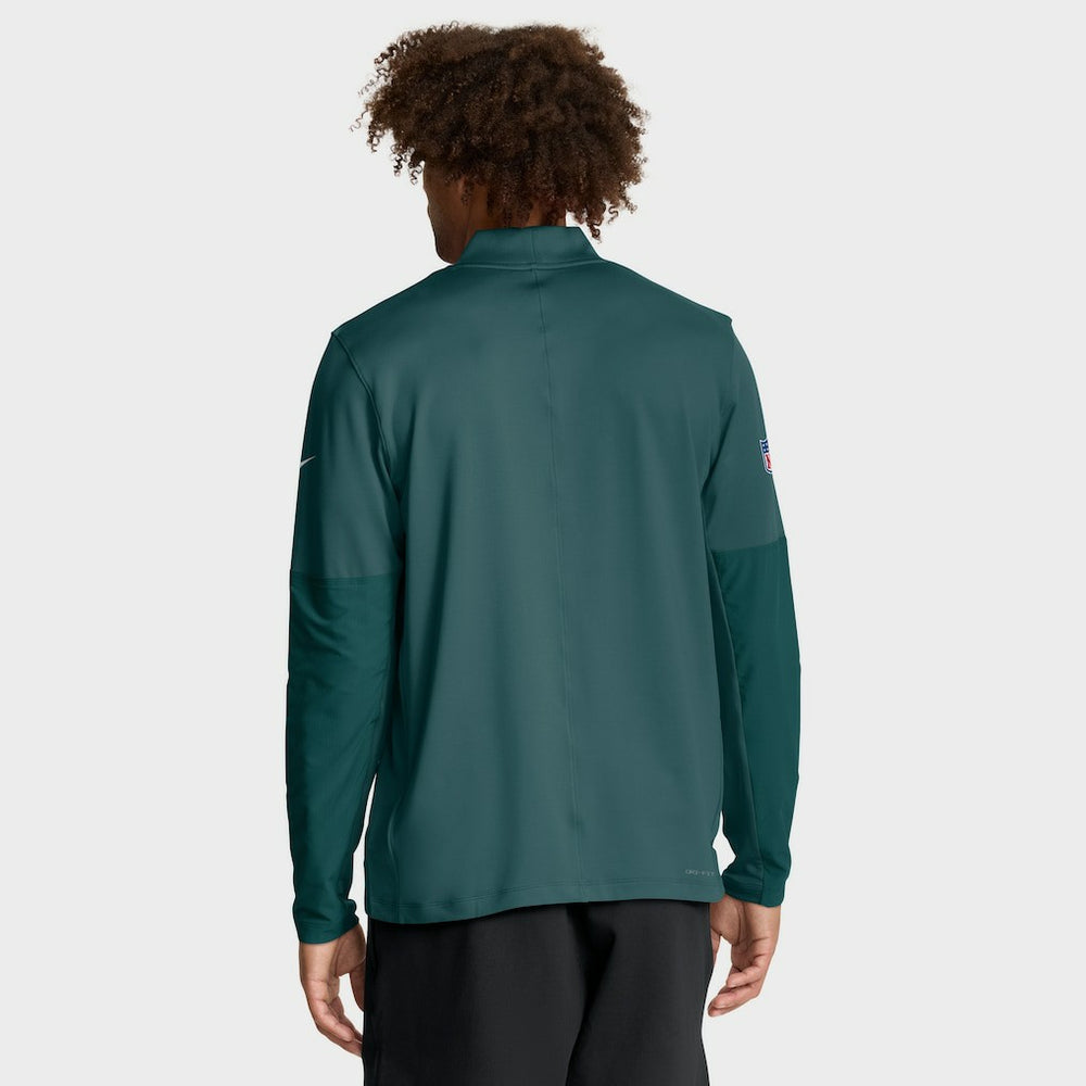 Philadelphia Eagles Sideline Dri-FIT Half-Zip Pullover - Green | Nike cheap