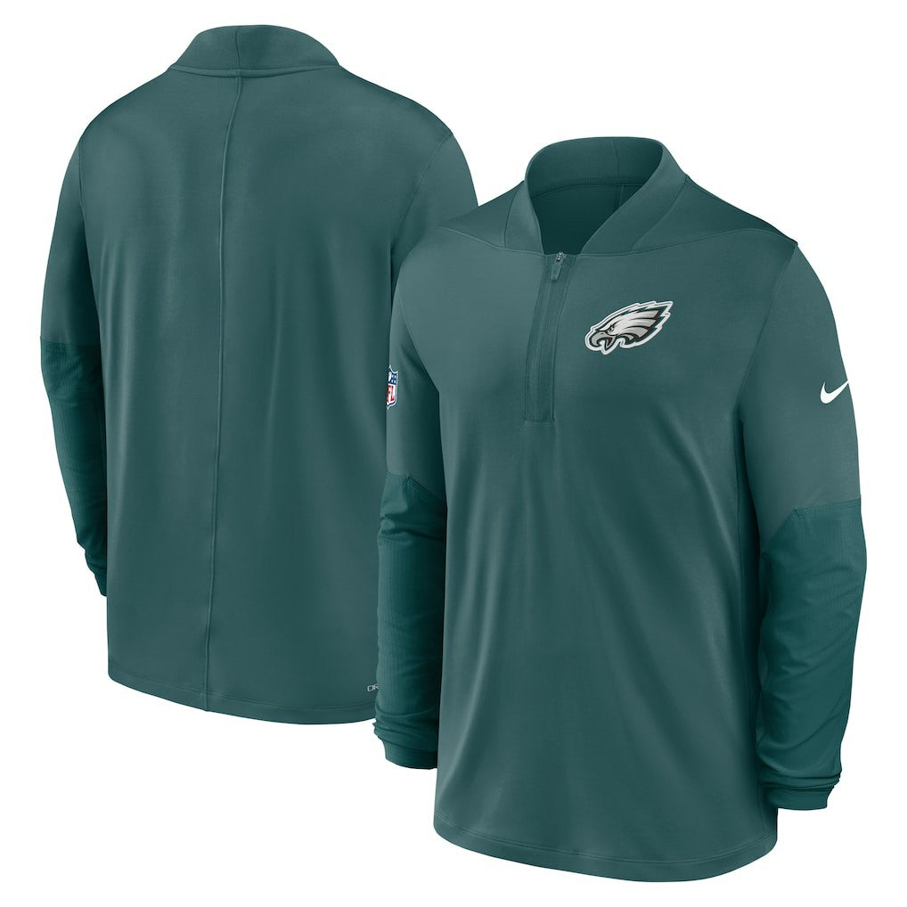 Philadelphia Eagles Sideline Dri-FIT Half-Zip Pullover - Green | Nike cheap