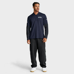 Seattle Seahawks Sideline Dri-FIT Half-Zip Pullover - College Navy | Nike online