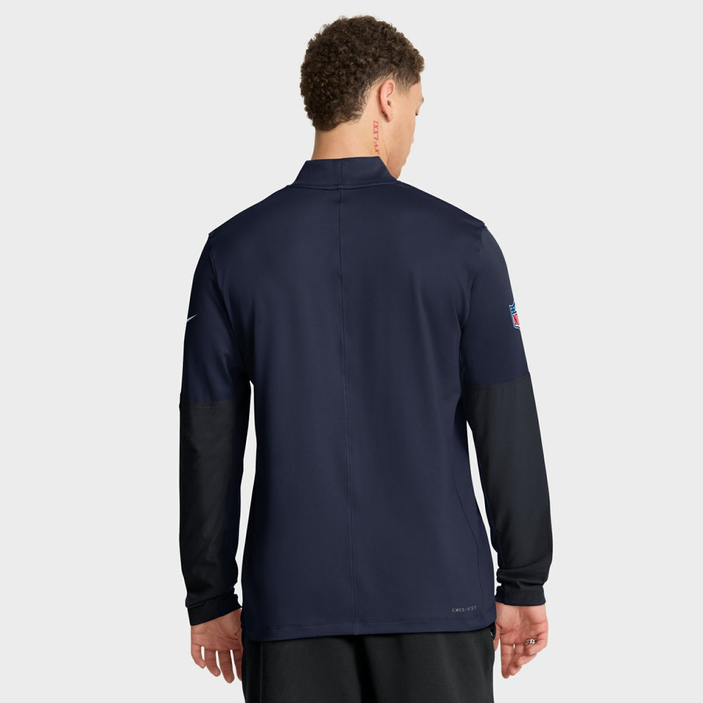 Tennessee Titans Sideline Dri-FIT Half-Zip Pullover - Navy | Nike outlet
