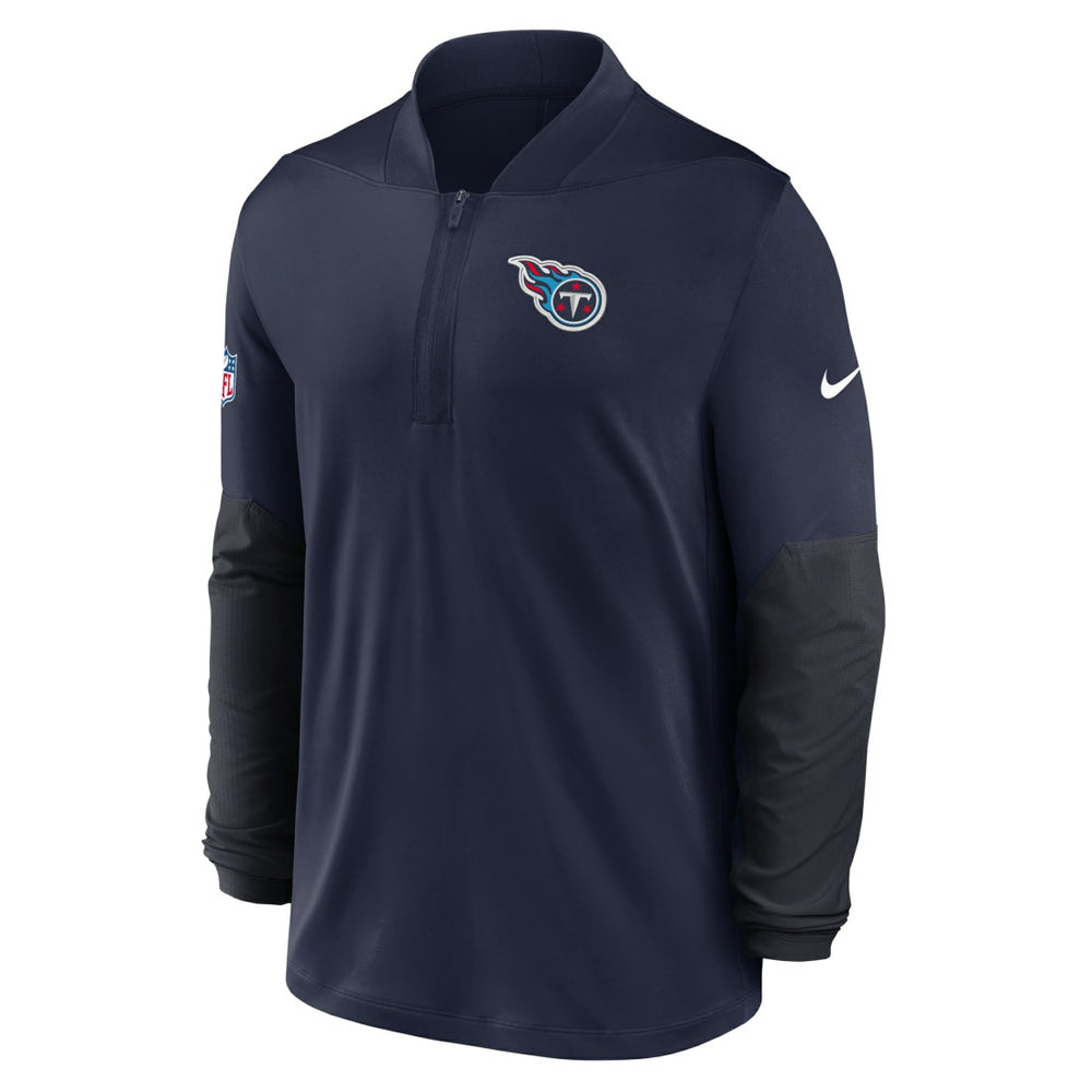 Tennessee Titans Sideline Dri-FIT Half-Zip Pullover - Navy | Nike outlet