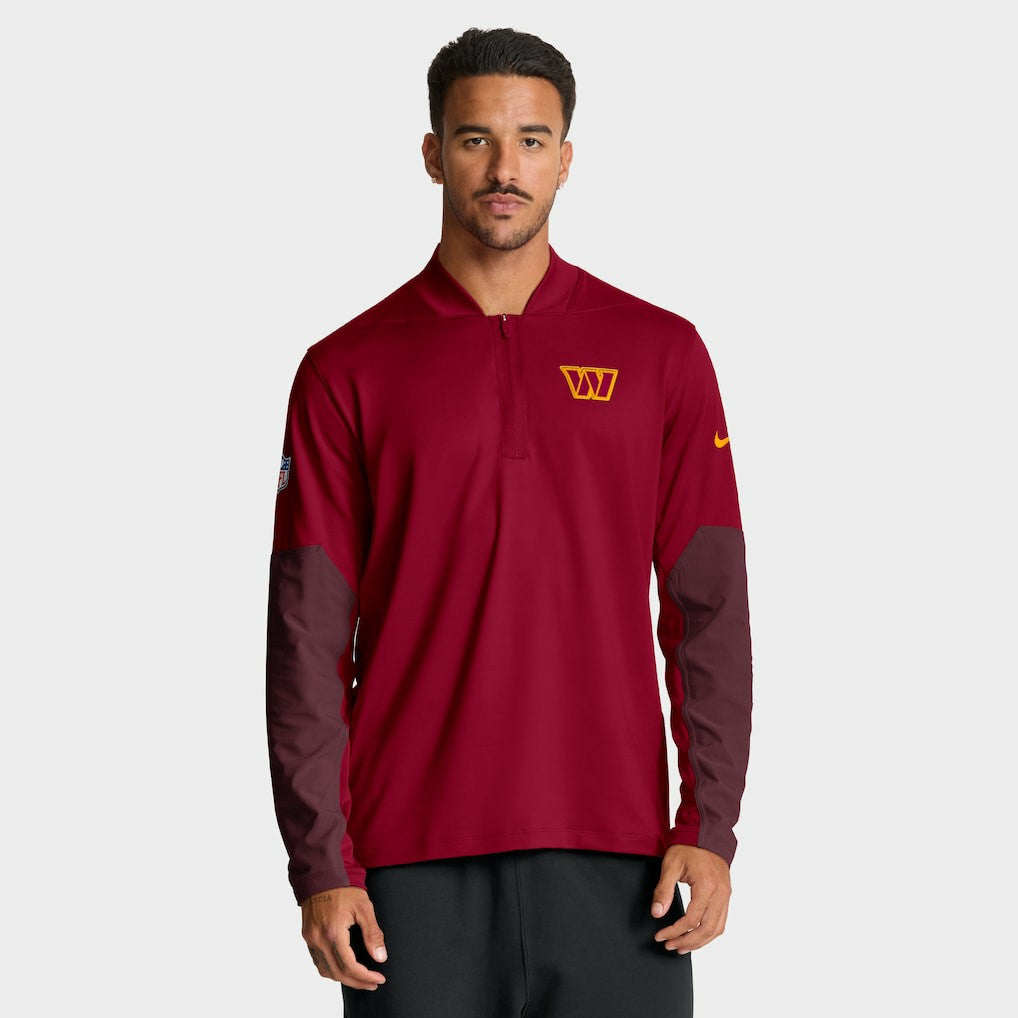 Washington Commanders Sideline Dri-FIT Half-Zip Pullover - Burgundy | Nike sale