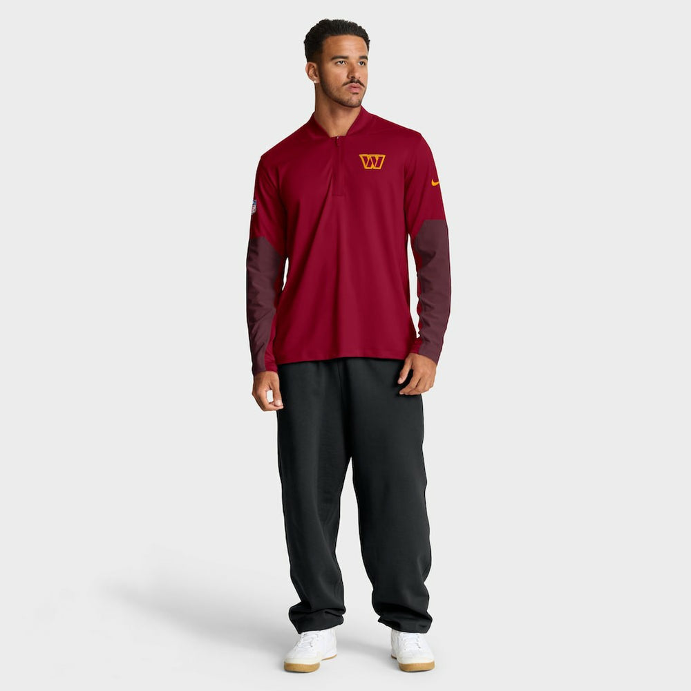 Washington Commanders Sideline Dri-FIT Half-Zip Pullover - Burgundy | Nike sale