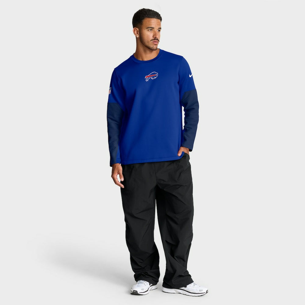 Buffalo Bills Sideline Coach Therma-FIT Long Sleeve T-Shirt - Royal | Nike on sale