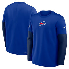 Buffalo Bills Sideline Coach Therma-FIT Long Sleeve T-Shirt - Royal | Nike on sale