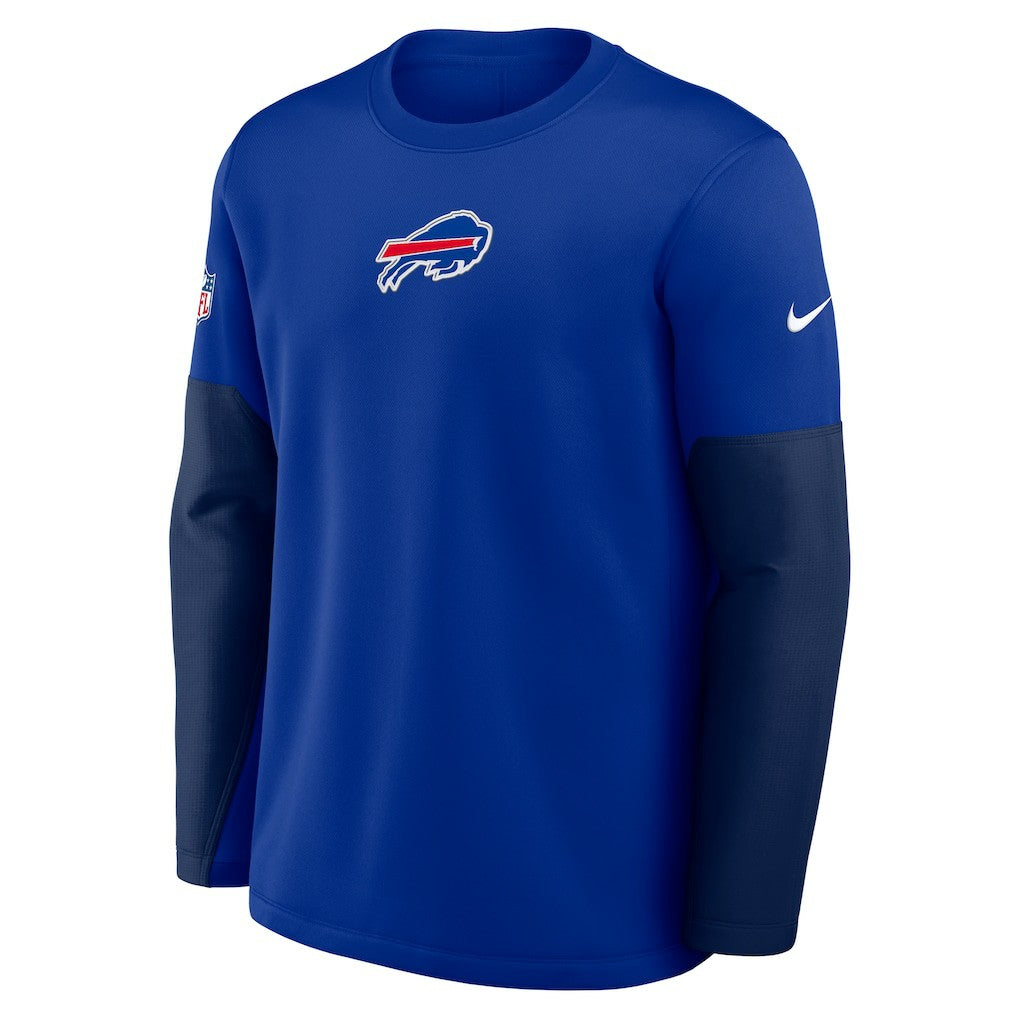 Buffalo Bills Sideline Coach Therma-FIT Long Sleeve T-Shirt - Royal | Nike on sale