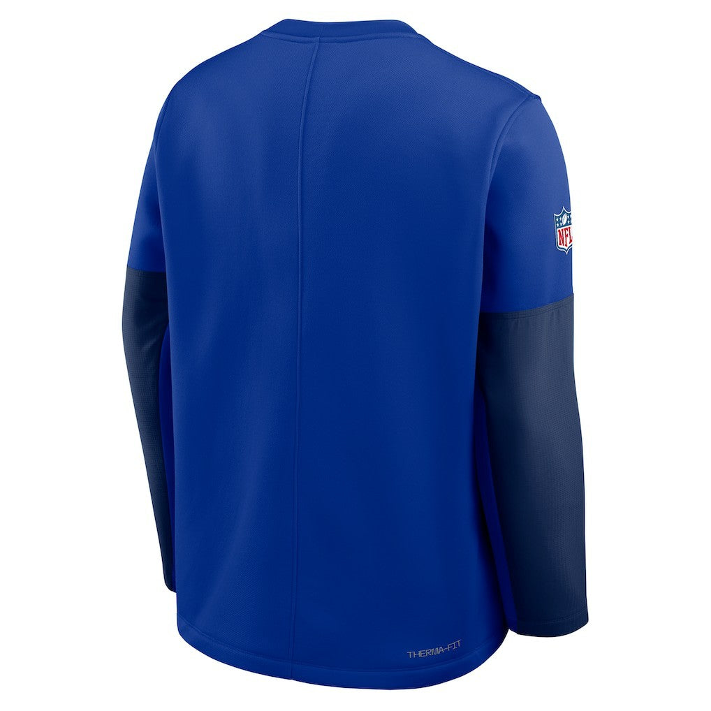 Buffalo Bills Sideline Coach Therma-FIT Long Sleeve T-Shirt - Royal | Nike on sale