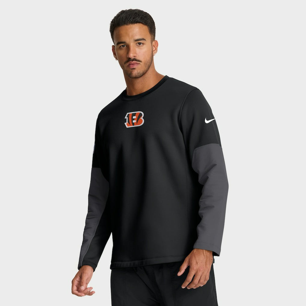 Cincinnati Bengals Sideline Coach Therma-FIT Long Sleeve T-Shirt - Black | Nike online