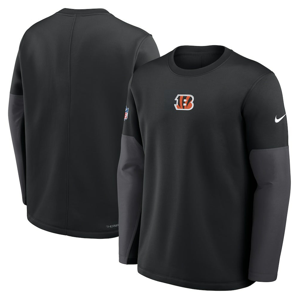 Cincinnati Bengals Sideline Coach Therma-FIT Long Sleeve T-Shirt - Black | Nike online