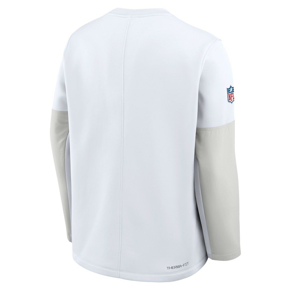 Dallas Cowboys Sideline Coach Therma-FIT Long Sleeve T-Shirt - White | Nike cheap