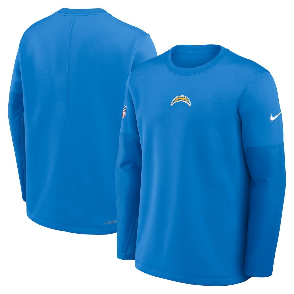 Los Angeles Chargers Sideline Coach Therma-FIT Long Sleeve T-Shirt - Powder Blue | Nike cheap