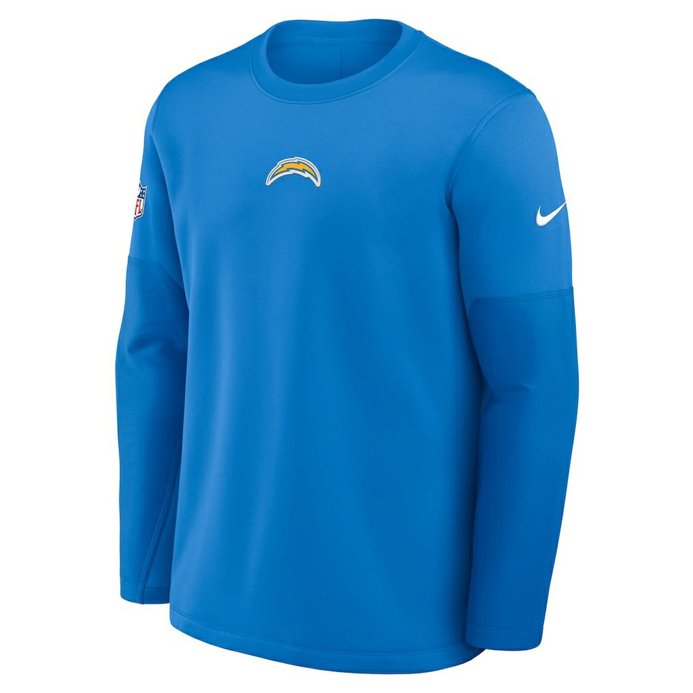 Los Angeles Chargers Sideline Coach Therma-FIT Long Sleeve T-Shirt - Powder Blue | Nike cheap
