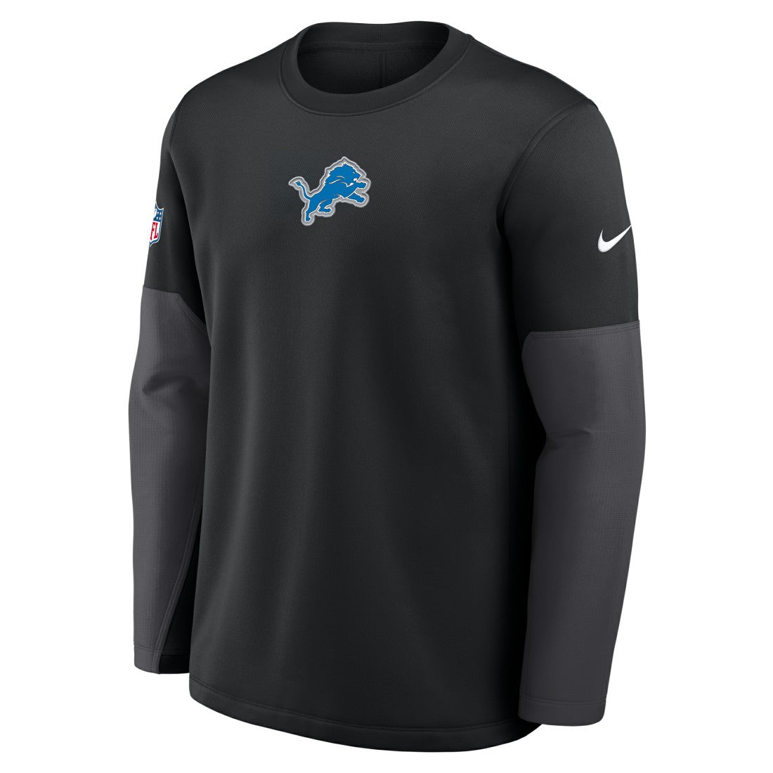 Detroit Lions Sideline Coach Therma-FIT Long Sleeve T-Shirt - Black | Nike discount