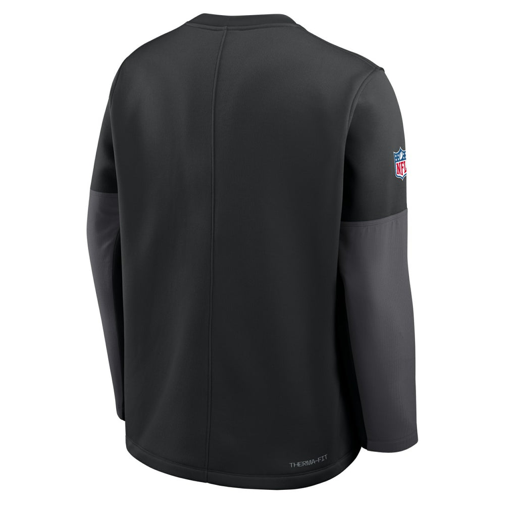 Detroit Lions Sideline Coach Therma-FIT Long Sleeve T-Shirt - Black | Nike discount