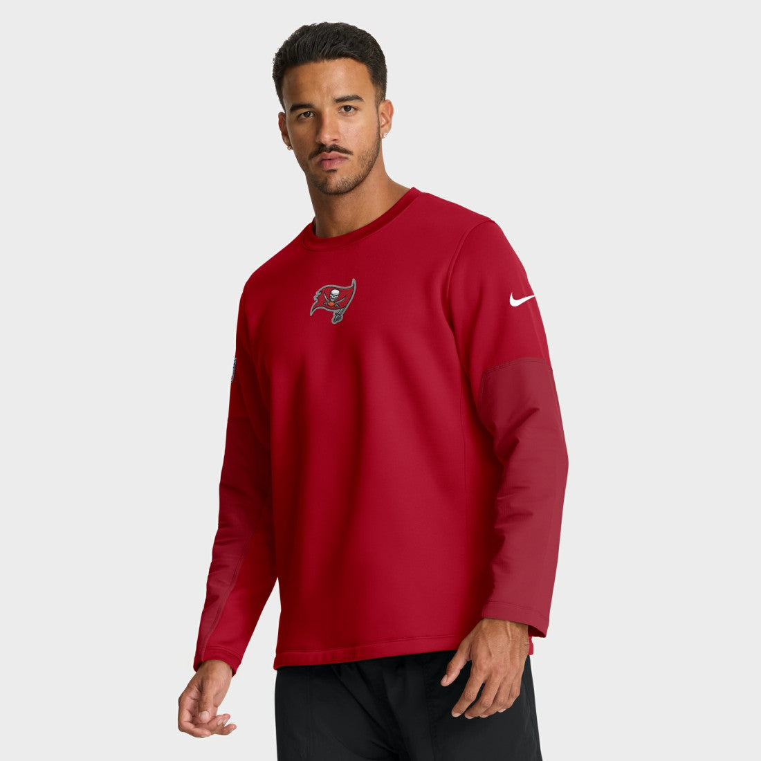 Tampa Bay Buccaneers Sideline Coach Therma-FIT Long Sleeve T-Shirt - Red | Nike outlet