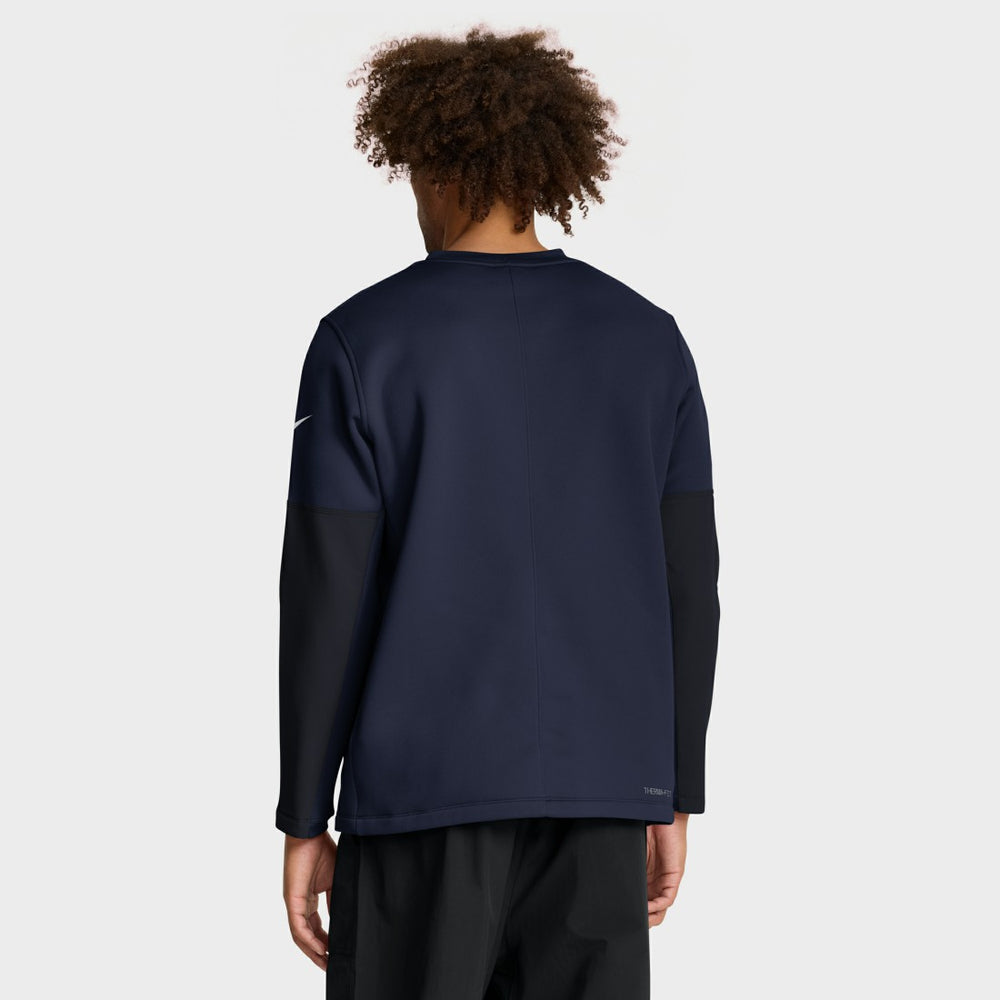 Tennessee Titans Sideline Coach Therma-FIT Long Sleeve T-Shirt - Navy | Nike discount
