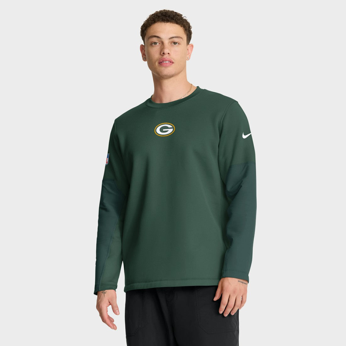 Green Bay Packers Sideline Coach Therma-FIT Long Sleeve T-Shirt - Green | Nike outlet