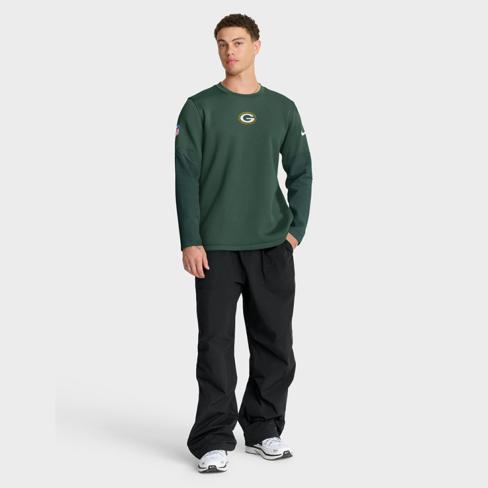 Green Bay Packers Sideline Coach Therma-FIT Long Sleeve T-Shirt - Green | Nike outlet