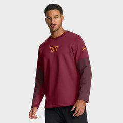 Washington Commanders Sideline Coach Therma-FIT Long Sleeve T-Shirt - Burgundy | Nike on sale