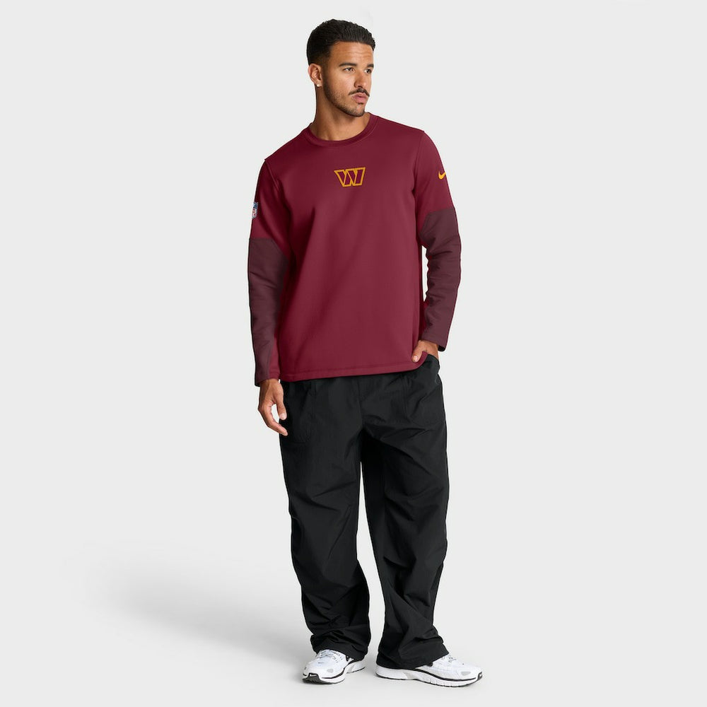 Washington Commanders Sideline Coach Therma-FIT Long Sleeve T-Shirt - Burgundy | Nike on sale