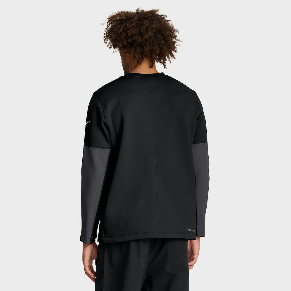 Arizona Cardinals Sideline Coach Therma-FIT Long Sleeve T-Shirt - Black | Nike cheap