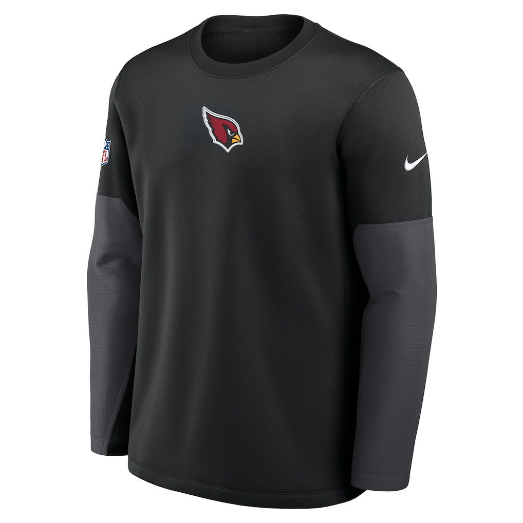 Arizona Cardinals Sideline Coach Therma-FIT Long Sleeve T-Shirt - Black | Nike cheap